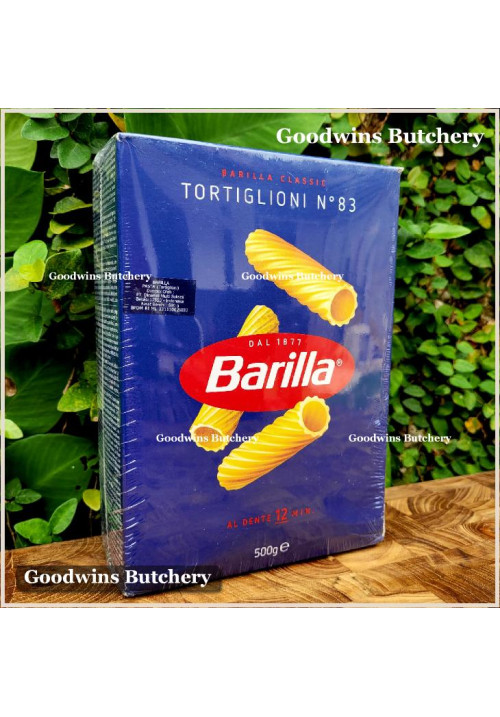 Pasta Barilla Italy TORTIGLIONI No.83 500g